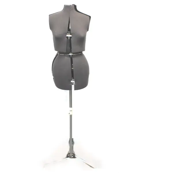 Adjustable Female Dress Form Mannequin Black Sewing Tailor