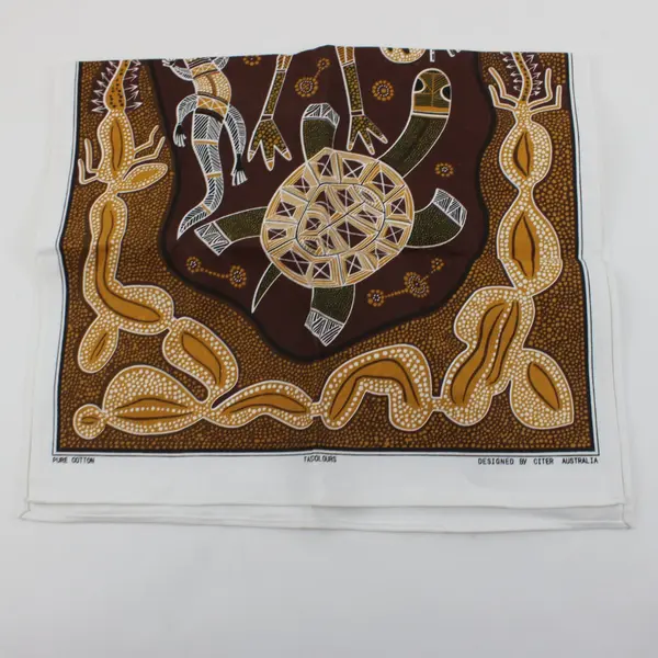 Australian Kitchen Collection Tea Towel Tribal Animal Print