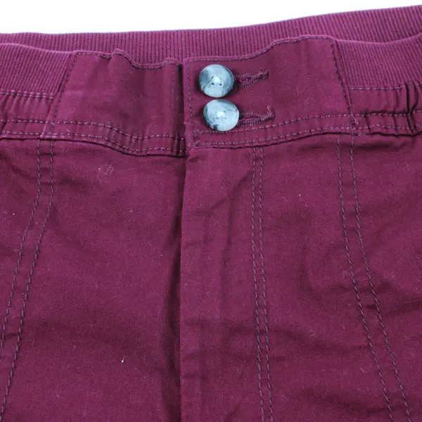 Karen Scott Women's Maroon Red Shorts Size 8
