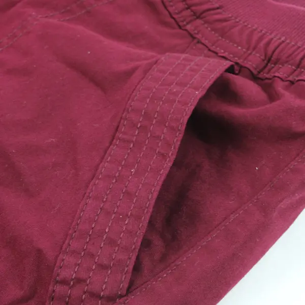 Karen Scott Women's Maroon Red Shorts Size 8
