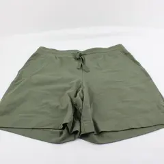 Karen Scott Sport Women's Medium Green Drawstring Activewear Shorts