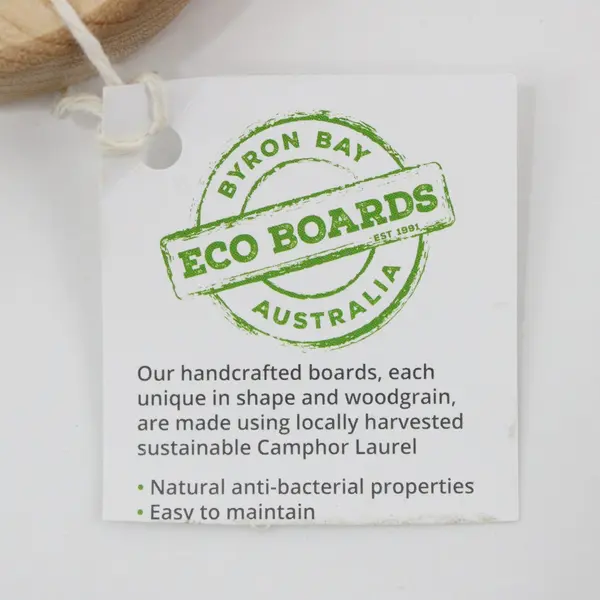 Byron Bay Australia Eco Boards Wood Cutting Board 12 Inch NWT