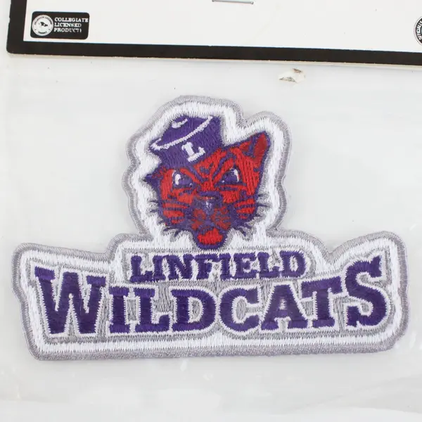 Lot of 2 R & D Specialty Linfield Wildcats Custom Appliques