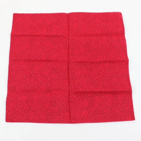 Set of 10 Gingham Watermelon Print Cloth Napkins for Dining