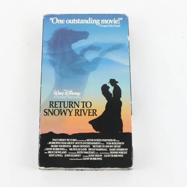 Return to Snowy River VHS Tom Burlinson Sigrid Thornton Disney 99 Min