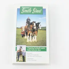 Training A Gentle Giant Cate & Tom Brewster 1995 VHS Equestrian