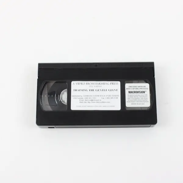 Training A Gentle Giant Cate & Tom Brewster 1995 VHS Equestrian