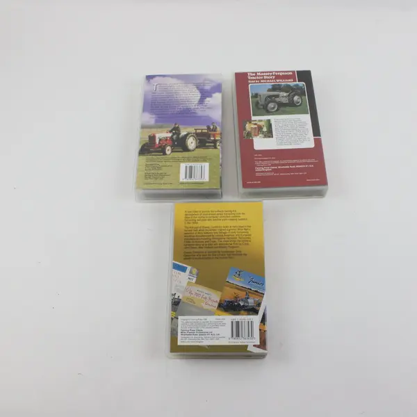 Lot of 3 Farming Press Agricultural VHS Tapes Tractors Combines 1992 1996