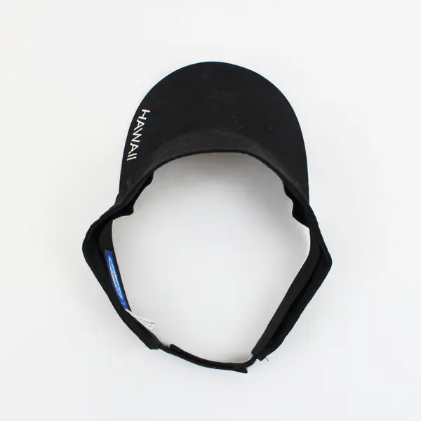 Surfware Hawaiian Classics Hawaii Black Sun Visor Adjustable Strap