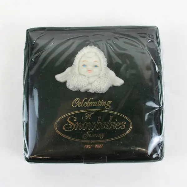 Dept 56 Snowbabies 1997 Bisque Friendship Pin 68849 Retired Boxed