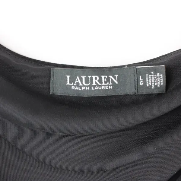 Lauren Ralph Lauren Women's Large Black Off Shoulder Top