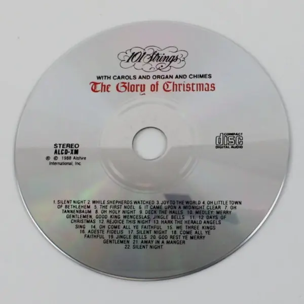 The Glory of Christmas 101 Strings CD 1988, #ALCD-XM 
