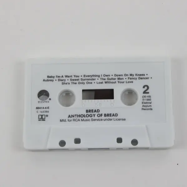Anthology of Bread Cassette Tape 1985 #C163386 