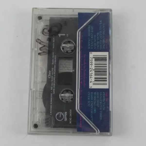 Cher Self-Titled 1987 Cassette Tape Geffen Records M5G 24164
