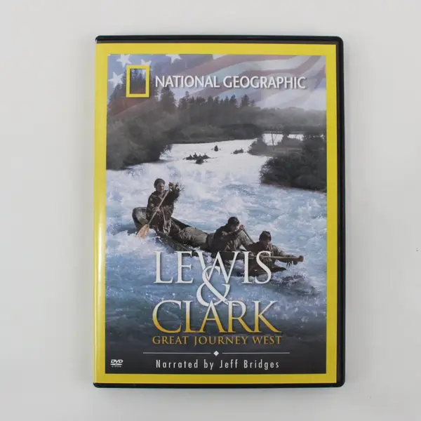 National Geographic Lewis & Clark Great Journey West 2003 DVD Jeff Bridges 