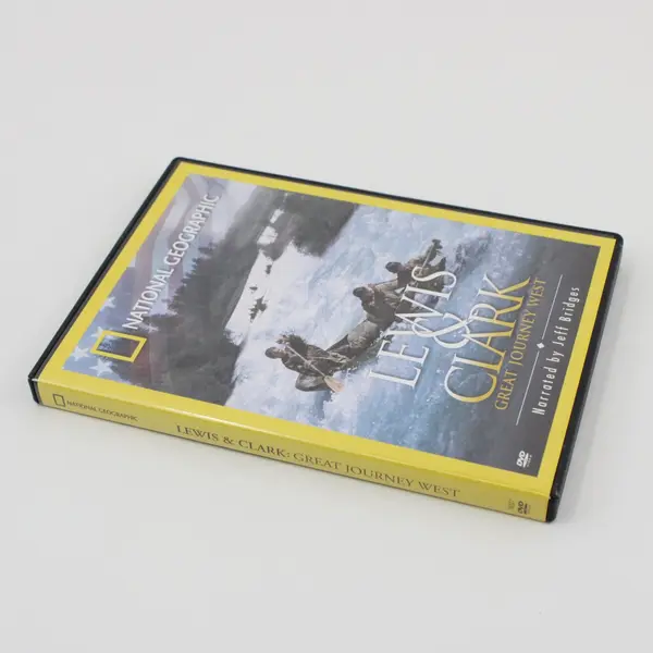 National Geographic Lewis & Clark Great Journey West 2003 DVD Jeff Bridges 