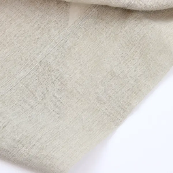 Set of 2 Sheer Beige Curtain Panels 54 x 82 Inch Window Drapes