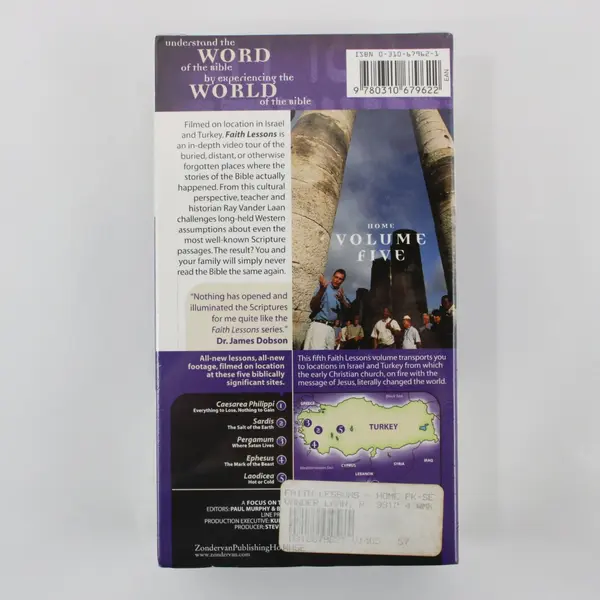1999 Ray Vander Laan Faith Lessons Early Church VHS Vol 5 2-Tape Set Sealed