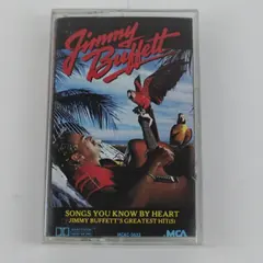 Jimmy Buffett Songs You Know By Heart Greatest Hit(s) Cassette 1985, MCAC-5633 