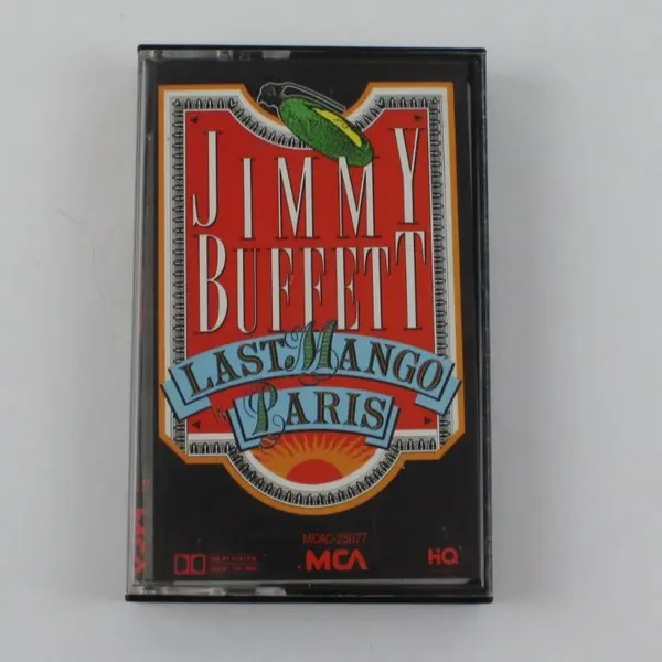 Jimmy Buffett Last Mango in Paris Cassette Tape 1985, #MCAC-25077
