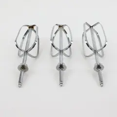 Lot of 3 Sunbeam Mixmaster Mixer Beaters Replacement Parts