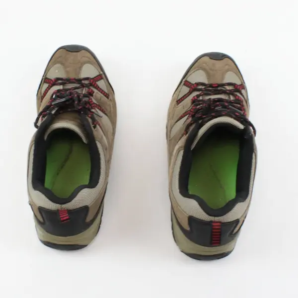 Denali Men's Hiking Trail Shoes Brown Red Low Top Size 9.5 M