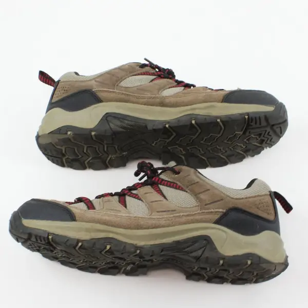 Denali Men's Hiking Trail Shoes Brown Red Low Top Size 9.5 M