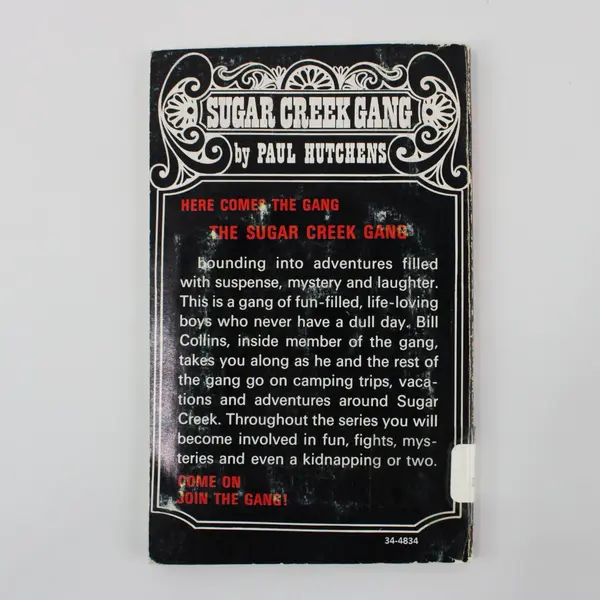 Vintage Sugar Creek Gang The Brown Box Mystery Paul Hutchens 1970 PB Ex-Library 