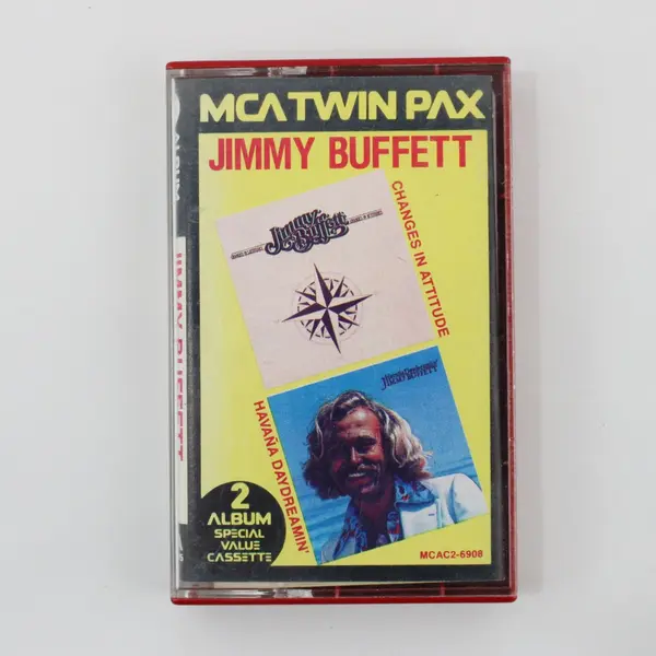 Jimmy Buffett Changes In Attitude 2-Cassette Set MCA Records 1982