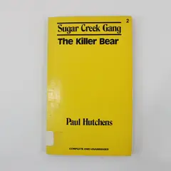 Vintage Sugar Creek Gang #2 The Killer Bear Paul Hutchens 1970 PB Ex-Library 