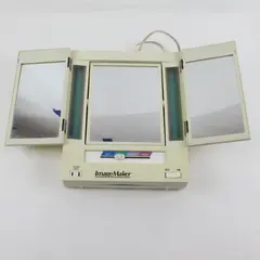 Vintage ImageMaker Lighted Makeup Mirror C.R.H. Int'l Inc. Mod. No. MGL-8-PL