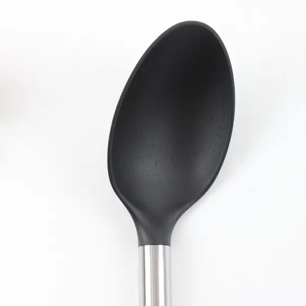 Cuisinart 4-Piece Black Silver Silicone Kitchen Utensil Set