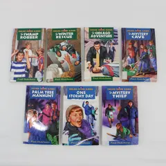 Lot of 7 Paul Hutchens Sugar Creek Gang Books #1,3,5,7-10 1997 PB Ex-Library