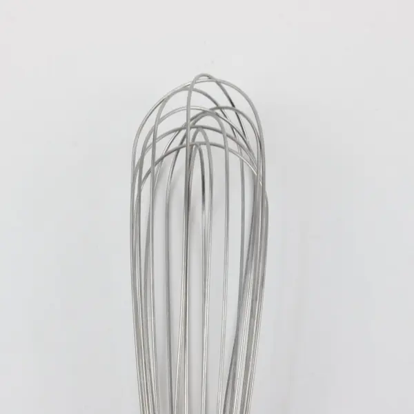 Kitchen Whisk Stainless Steel Silver Handle 10'' Modern Look