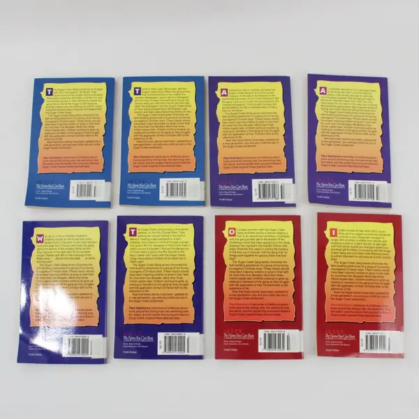 Lot of 8 Paul Hutchens' Sugar Creek Gang #11-20 Missing 13 & 17 1997 & 98 Ex-Lib