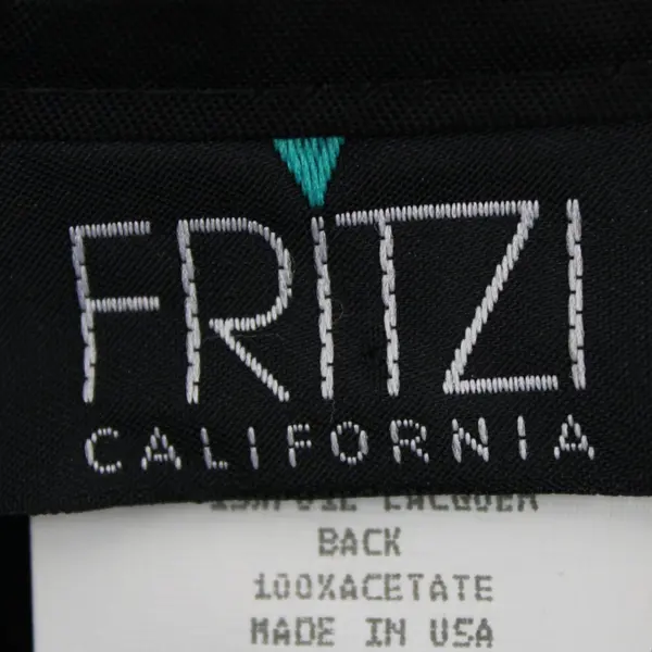 Fritzi California Women's Black Christmas Holiday Vest Small 9505-VG5F