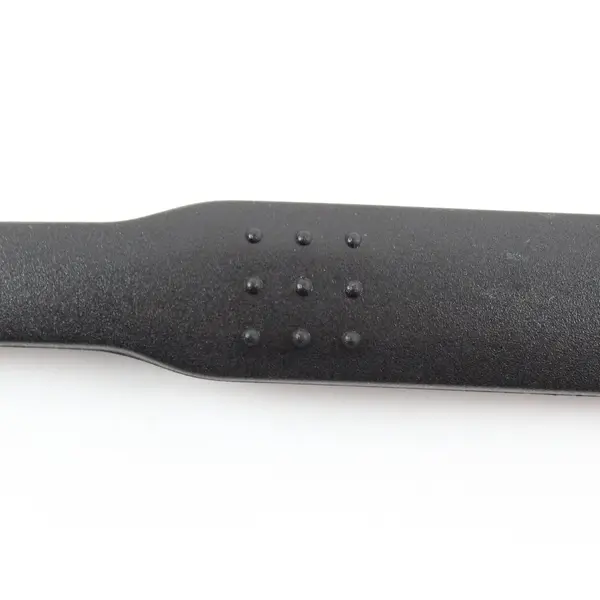 Black Nylon Kitchen Utensil Set 2pc Slotted Spatula & Spoon