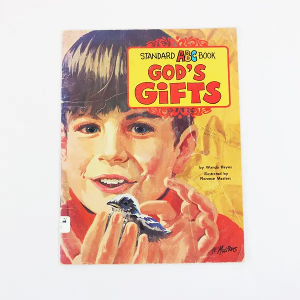 Standard ABC Book God's Gifts 1972 Paperback Ex-Library Wanda Hayes Florence