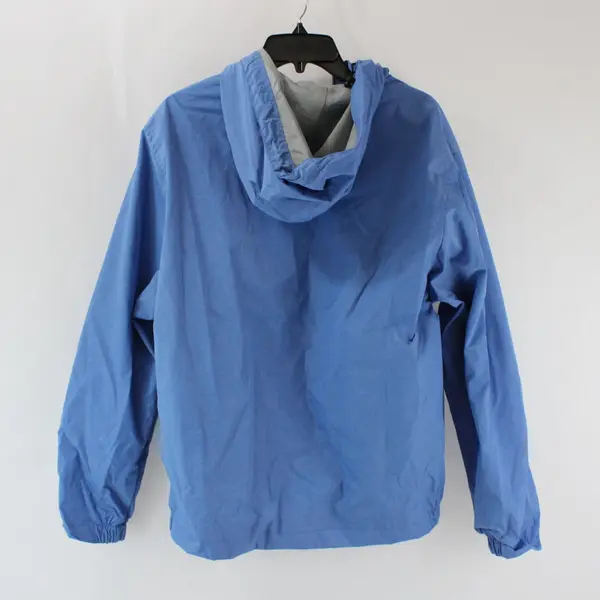U.S. Polo Assn. Women's Medium Blue Zip-Up Windbreaker Jacket