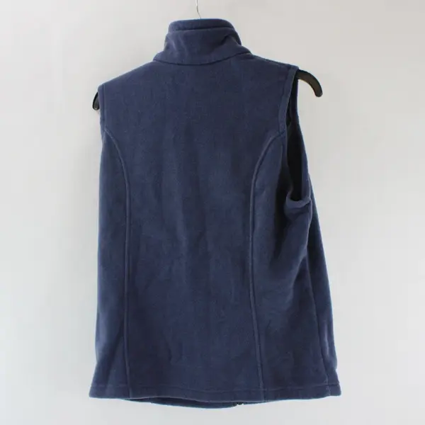 Columbia XL6953 Women's Medium Blue Fleece Full-Zip Vest