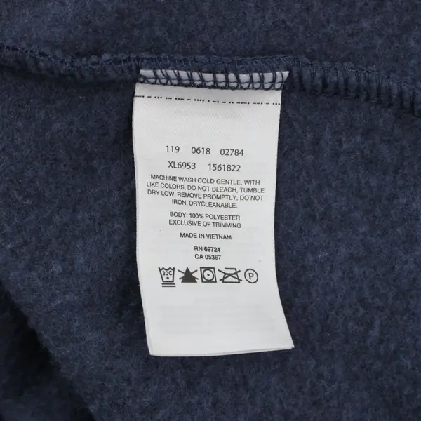 Columbia XL6953 Women's Medium Blue Fleece Full-Zip Vest