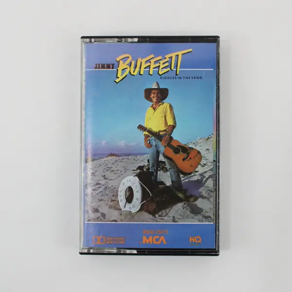 Jimmy Buffett Riddles in the Sand MCA 1984 Cassette Album, #MCAC -25075 