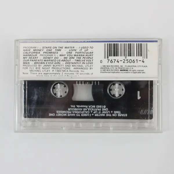 One Particular Harbour Cassette Tape 1983 Jimmy Buffett, #MCAC-25061 