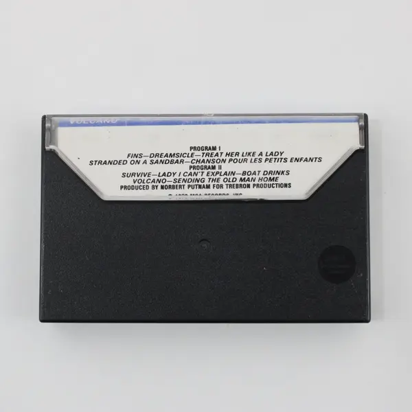 Jimmy Buffett Volcano Cassette Tape 1979, #MCAC-37156 
