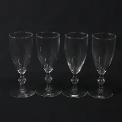 SET OF 4 Vintage  Libbey Georgian Whiskey Sour Glasses 5.75"