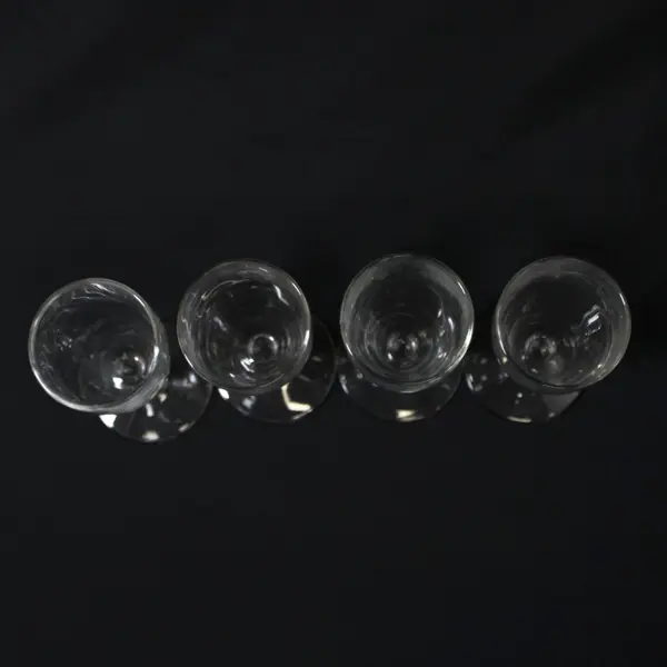 SET OF 4 Vintage  Libbey Georgian Whiskey Sour Glasses 5.75"