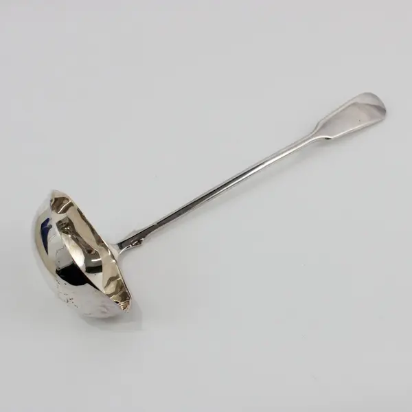 S G Ltd Silver Plate Ladle England Original Box Tarnish Light Wear