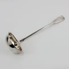 S G Ltd Silver Plate Ladle England Original Box Tarnish Light Wear