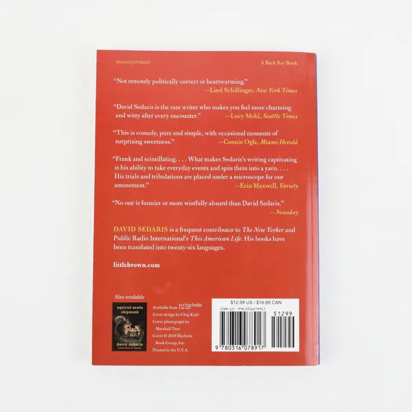 Holidays on Ice David Sedaris 2010 Back Bay Paperback Holiday Humor