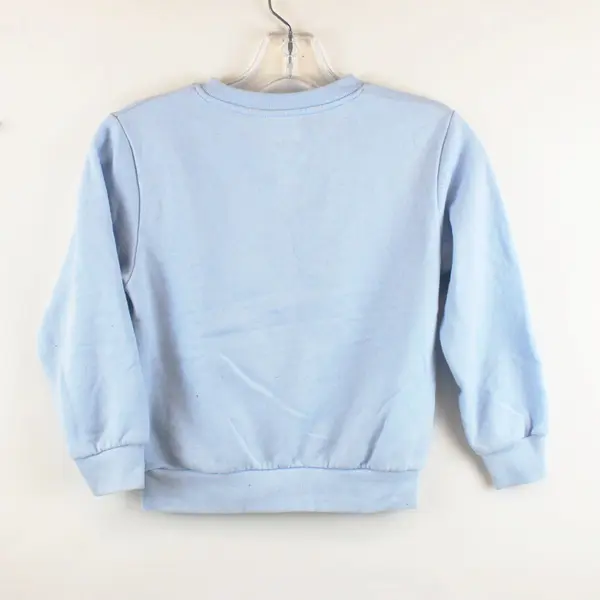 Disney Stitch "Hawaii Chill Vibes" Girls Youth Blue Pullover Sweatshirt S (6/7)
